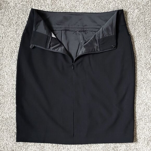 New With Tags Biz Collection Size 4 Womens Classic Black Knee Length Skirt - Picture 5 of 12